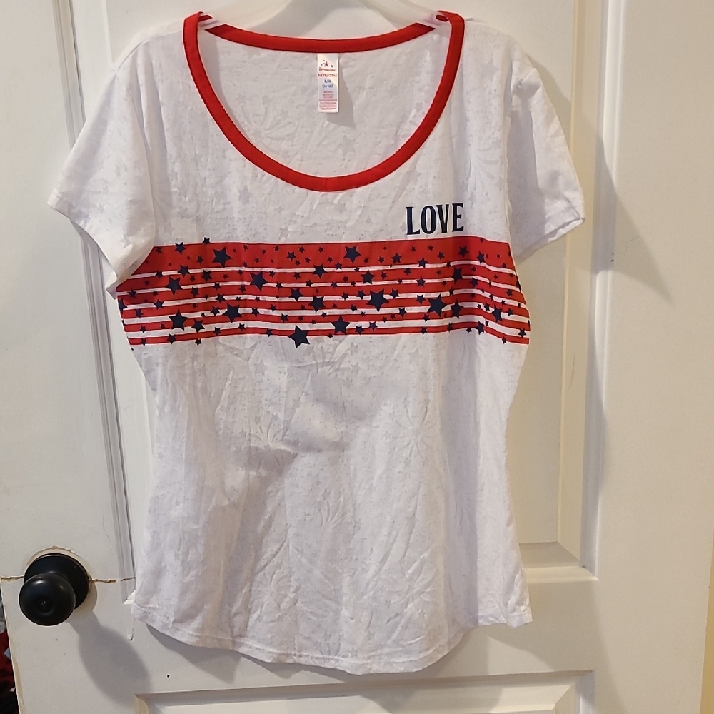 Way to Celebrate! Patriotic Firework T-Shirt